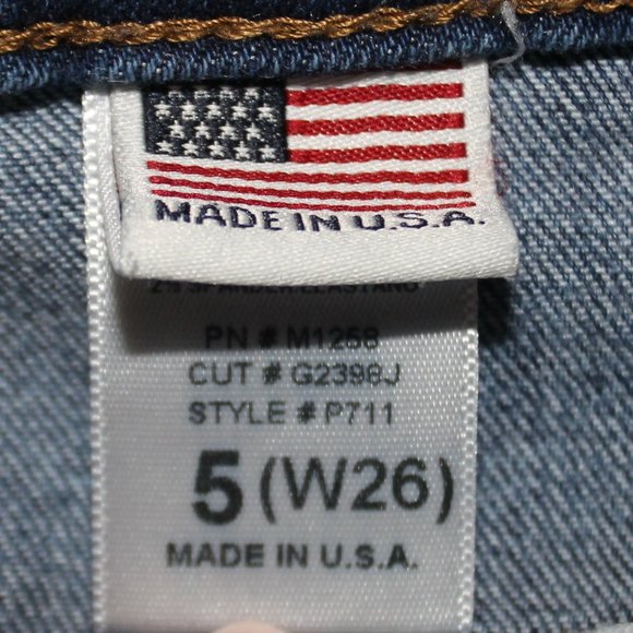 Fashion Nova Ripped Dark Blue Jeans size 26. - Picture 2 of 3